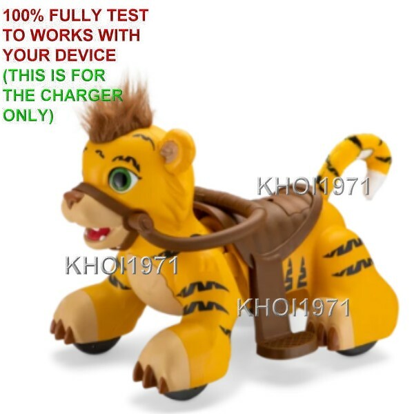 6V AC Wall Charger Adapter for KidTrax Ride-On Dinosaur Toy