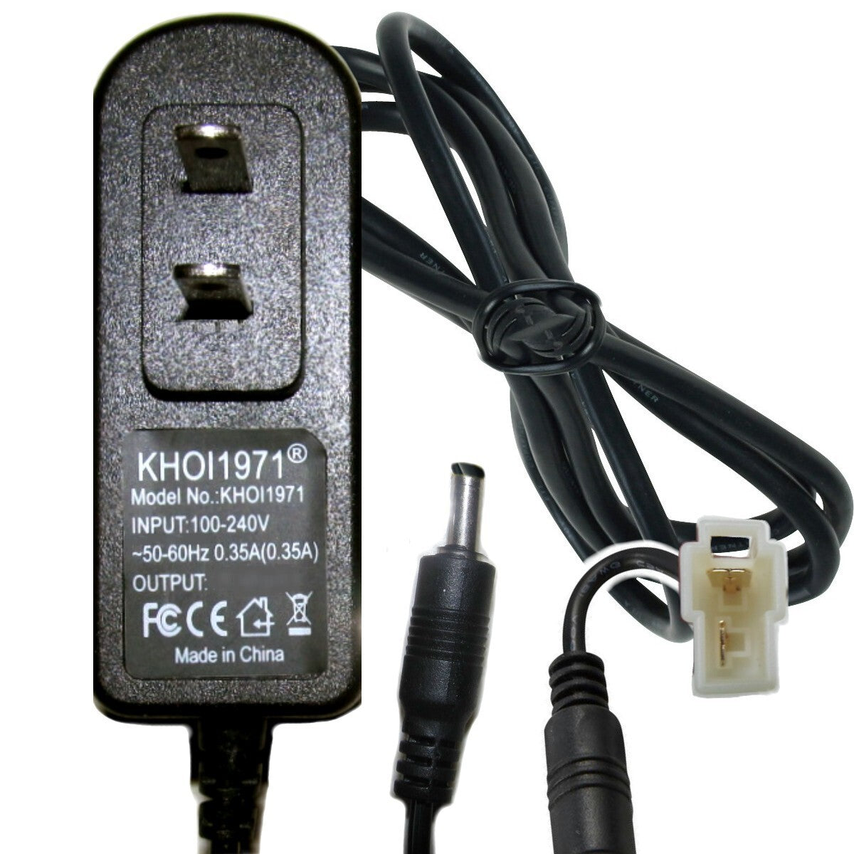 AC Wall Charger Adapter for KT1517WM KidTrax Frozen 2 Water Nokk Tide Ride-On Toy