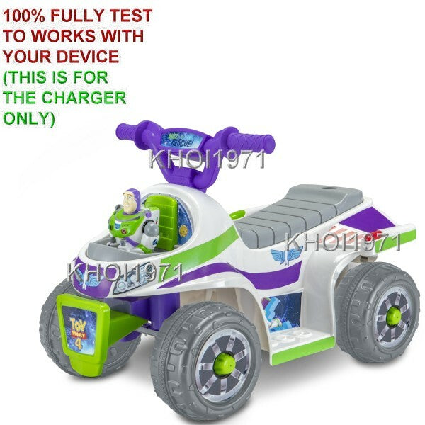 6V AC Wall Charger Adapter for Pacific Cycle Buzz Lightyear Toy Story 4 Ride-On Vehicle