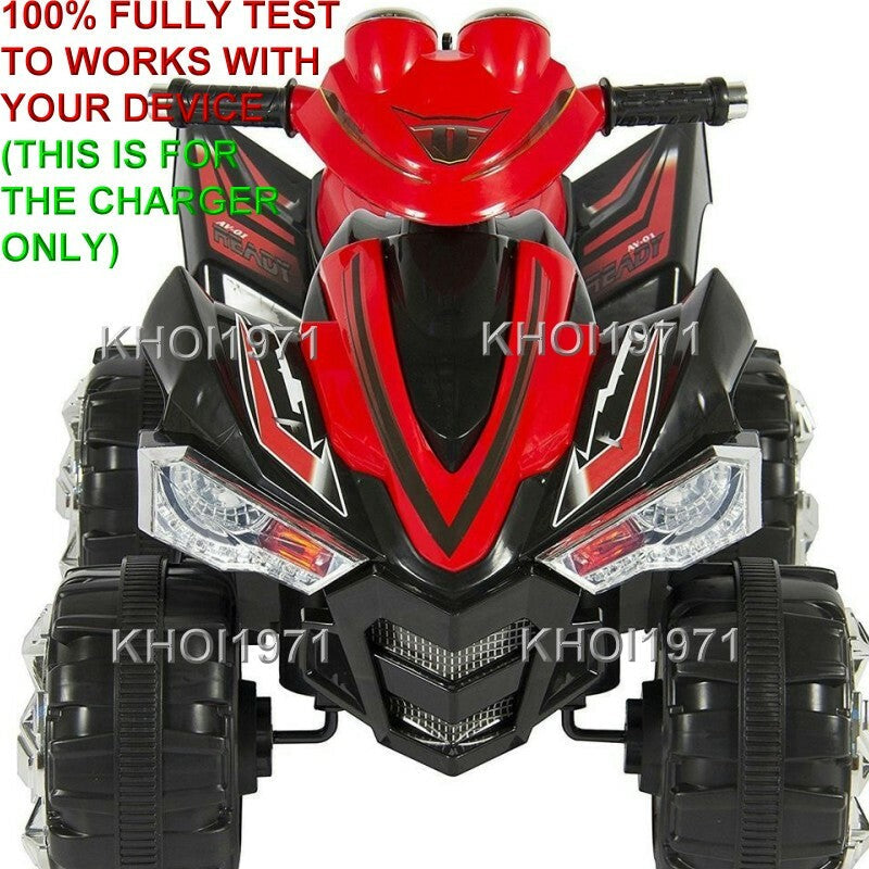 12V AC Wall Charger Adapter for Red ATV Ride-On SKY2071
