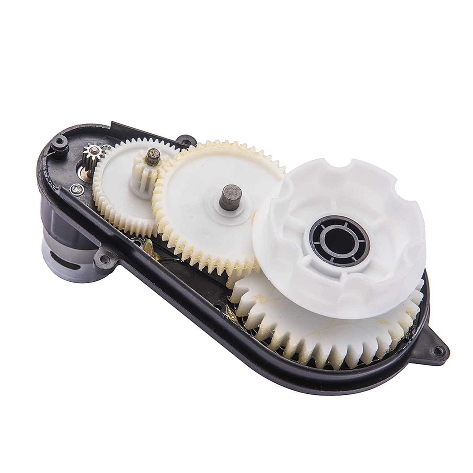24V High Torque DC Motor with 30000RPM Gearbox for Kids Ride-On Cars