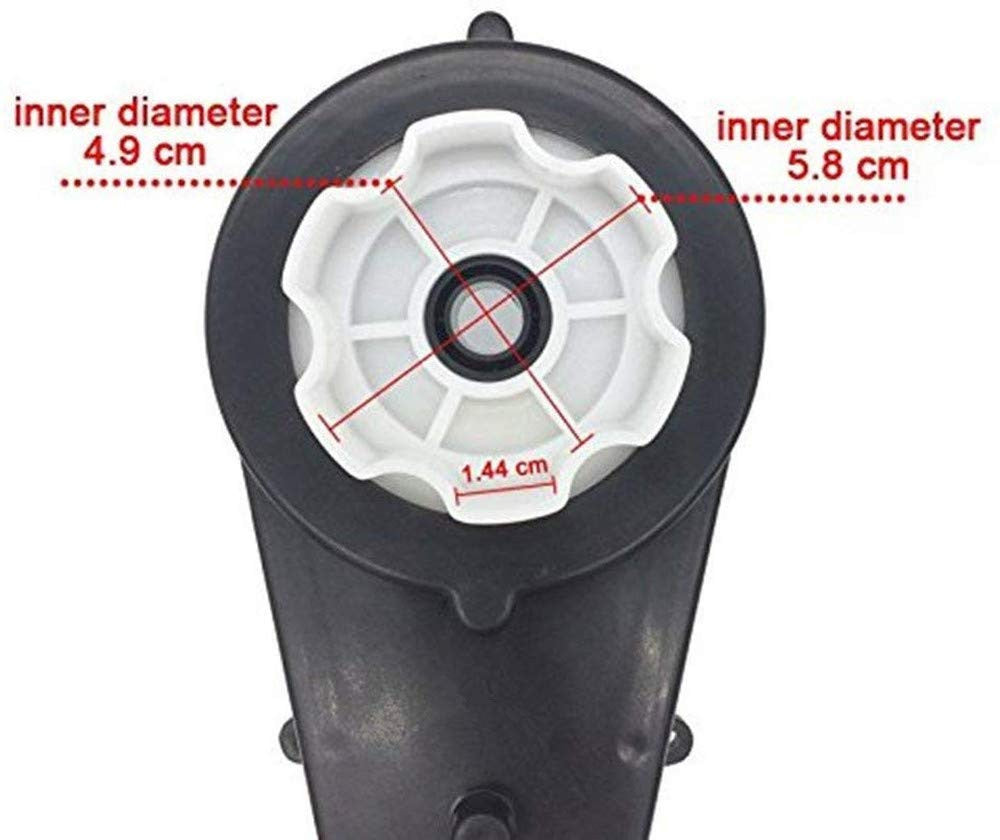 24V High Torque DC Motor with 30000RPM Gearbox for Kids Ride-On Vehicles