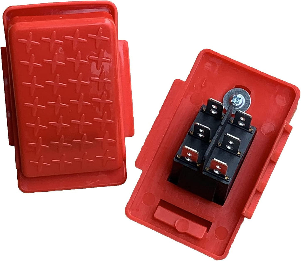 Kids Ride-On Vehicle 6V/12V Foot Accelerator Pedal with Reset Control Switch