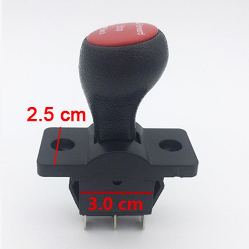 Forward Stop Back Gear Lever Push Rod Switch Accessory for Electric Toy Vehicle