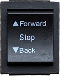 Electric Powered 4-Wheel Gear Switch for Children with Forward, Stop, and Reverse Controls