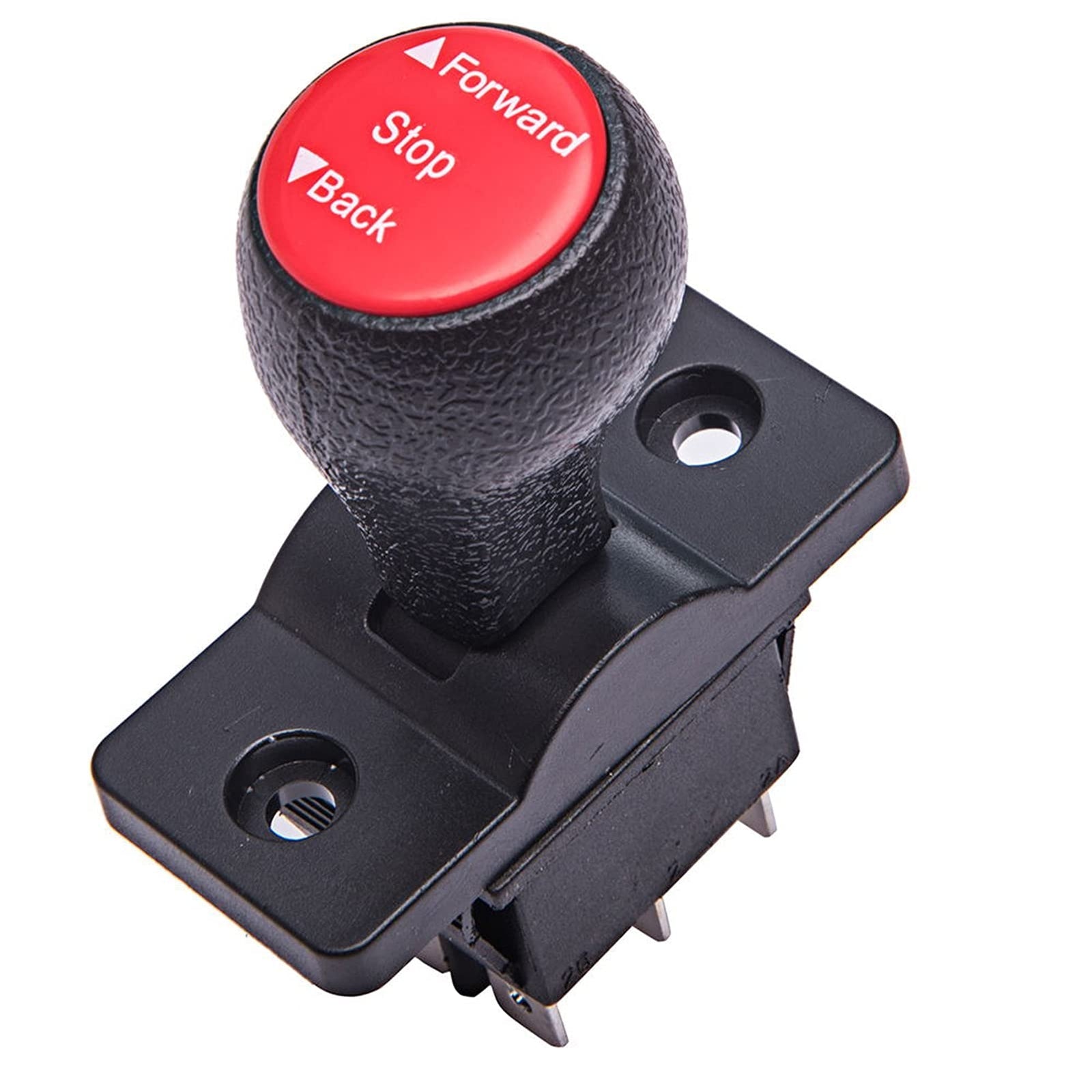 Electric Powered 4-Wheel Ride-On with Forward, Stop, Reverse Gear Handle for Children