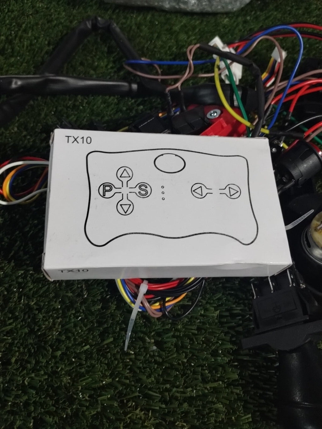 12V Kids Ride-On Car with DIY Modified Wiring and Remote Control Complete Set