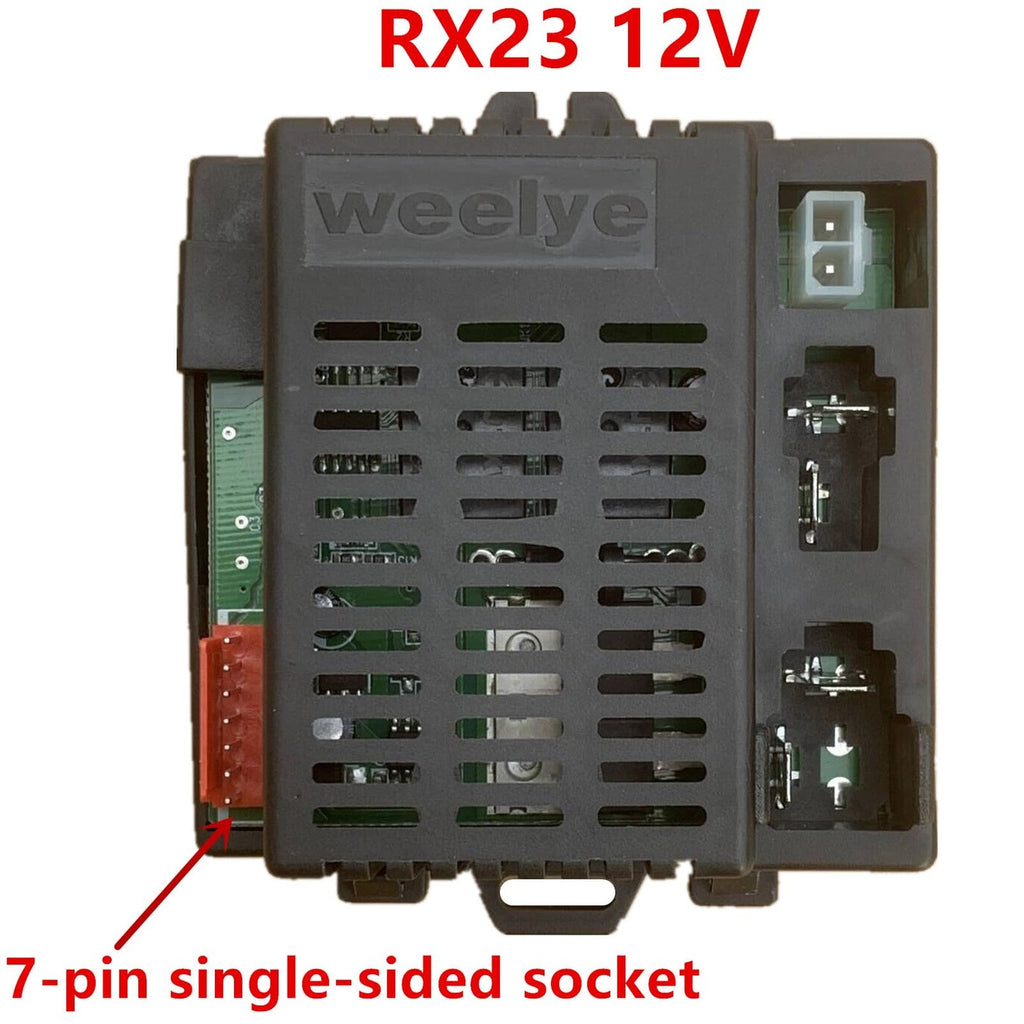 12V RX23 Control Box Receiver Mainboard with Accessories for Children's Electric Vehicles