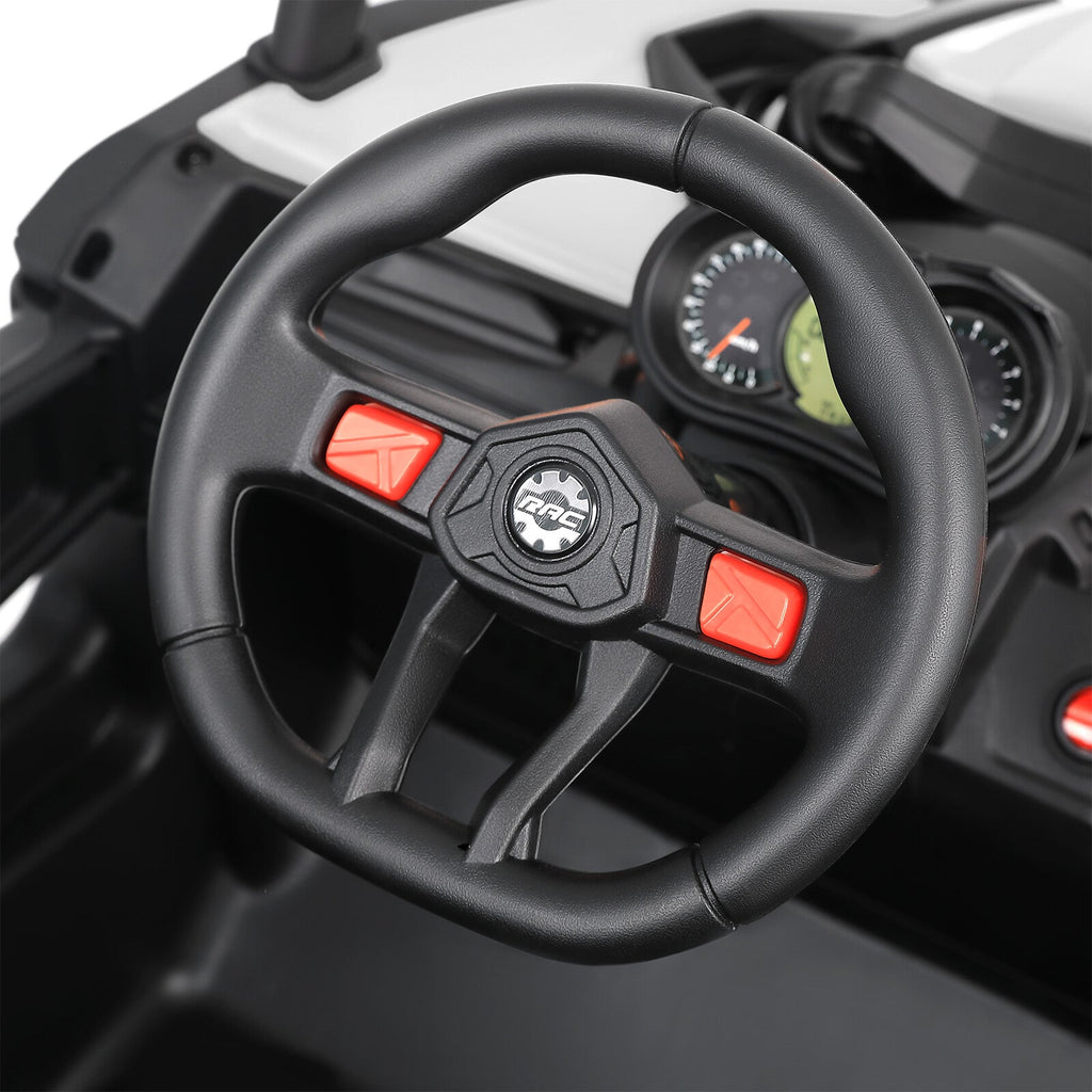 12V Kids Electric Off-Road UTV Ride-On Vehicle with Music, LED Lights, and Remote Control