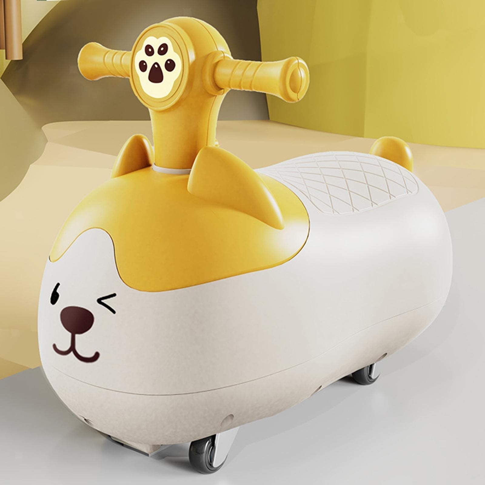 Wiggle Car Outdoor Ride-On for Kids with Smooth Surface and Silent Operation to Enhance Coordination