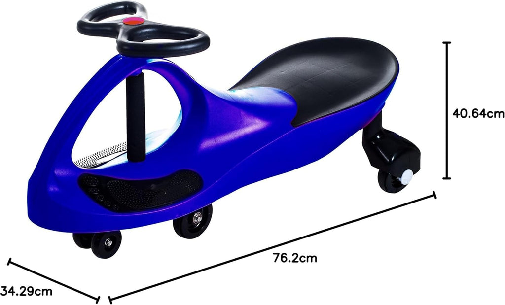 Wiggle Car Ride-On Toy with Twist and Swivel – No Batteries, Gears, or Pedals Needed