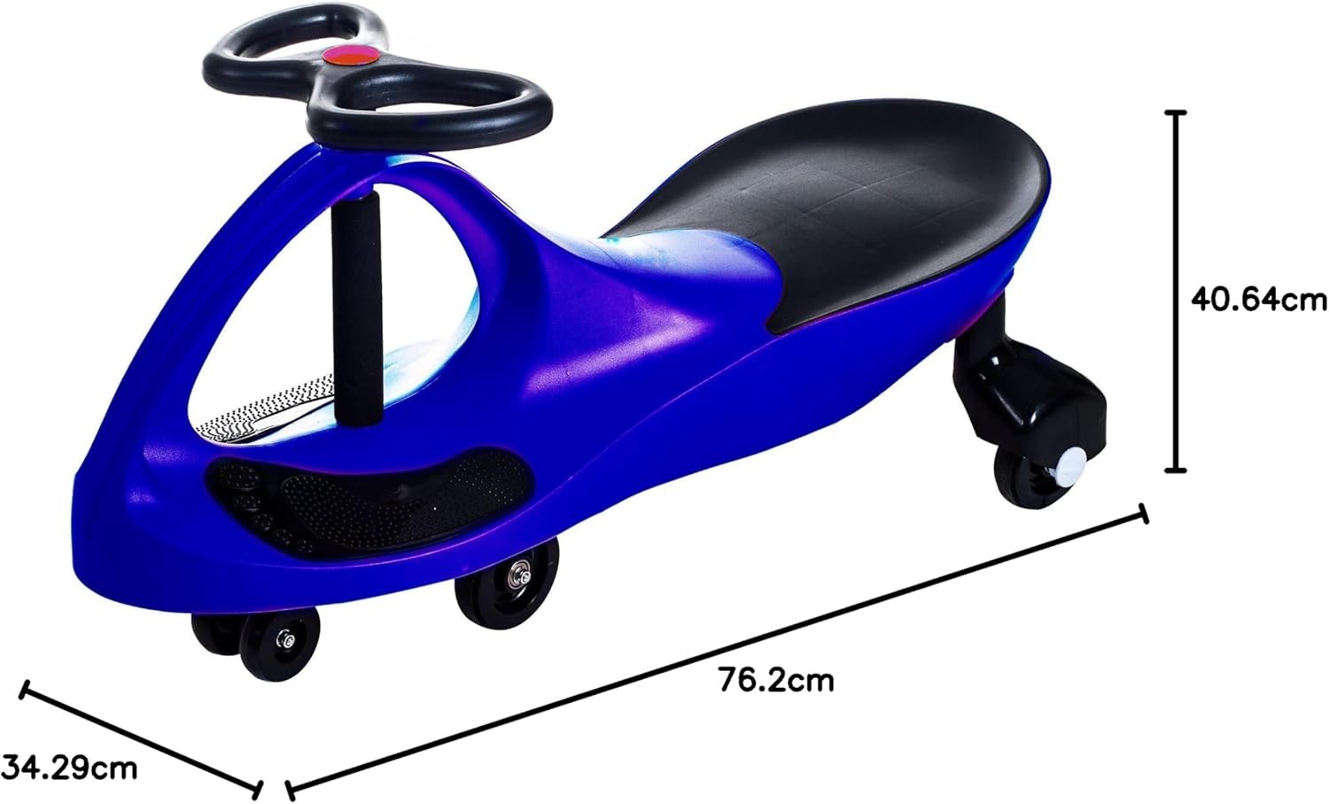 Wiggle Car Ride-On Toy with Twist and Swivel – No Batteries, Gears, or Pedals Needed