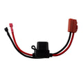 12-Volt Ride-On Vehicle Wire Harness Connector Compatible with Red 2-Pole Battery