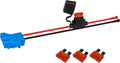 12-Volt SLA Battery Wire Harness with Connector and 4 Fuses for Peg Perego Ride-On Car