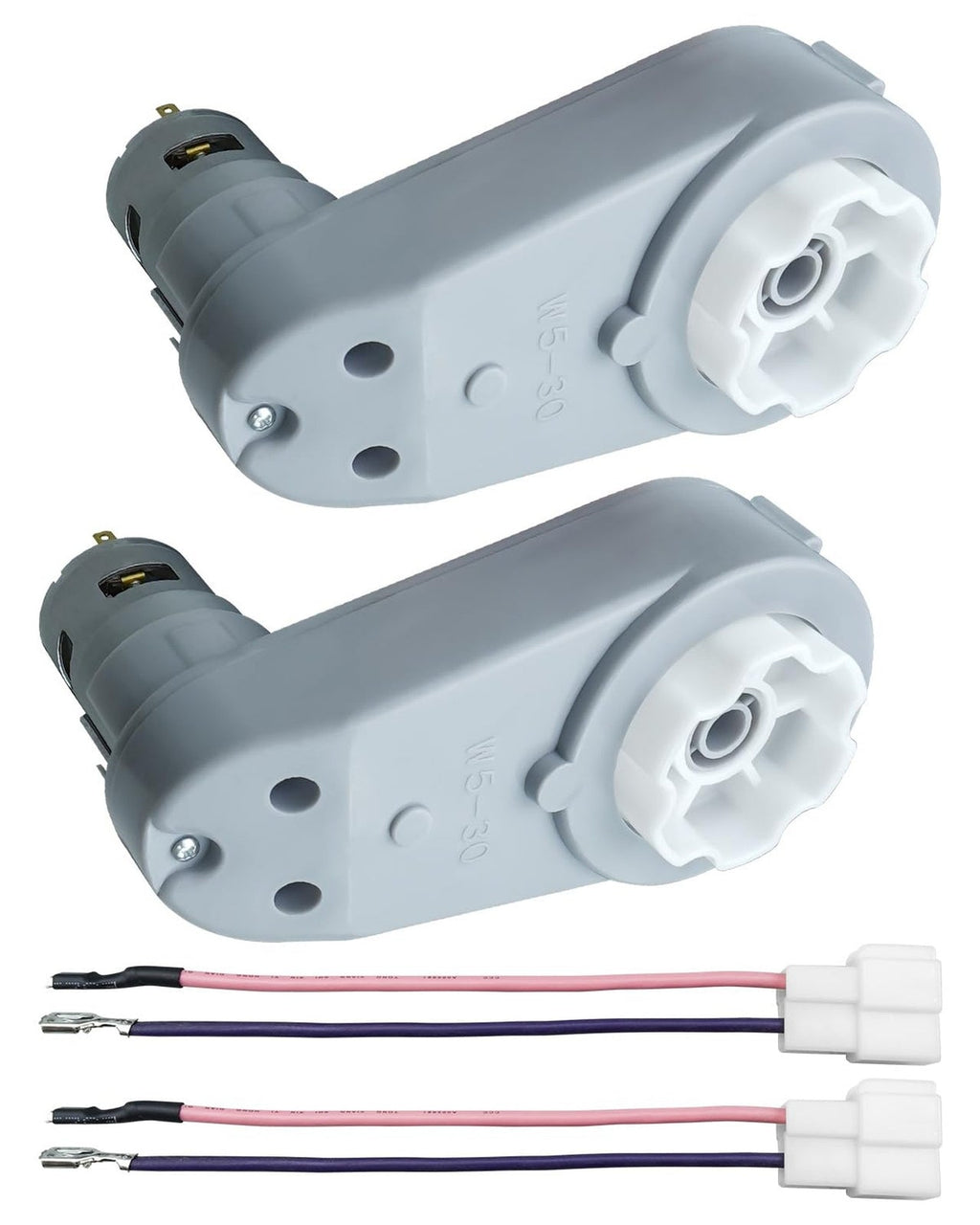 2PCS 18V-24V RS775 Electric Gearbox for Kids Ride-On Car