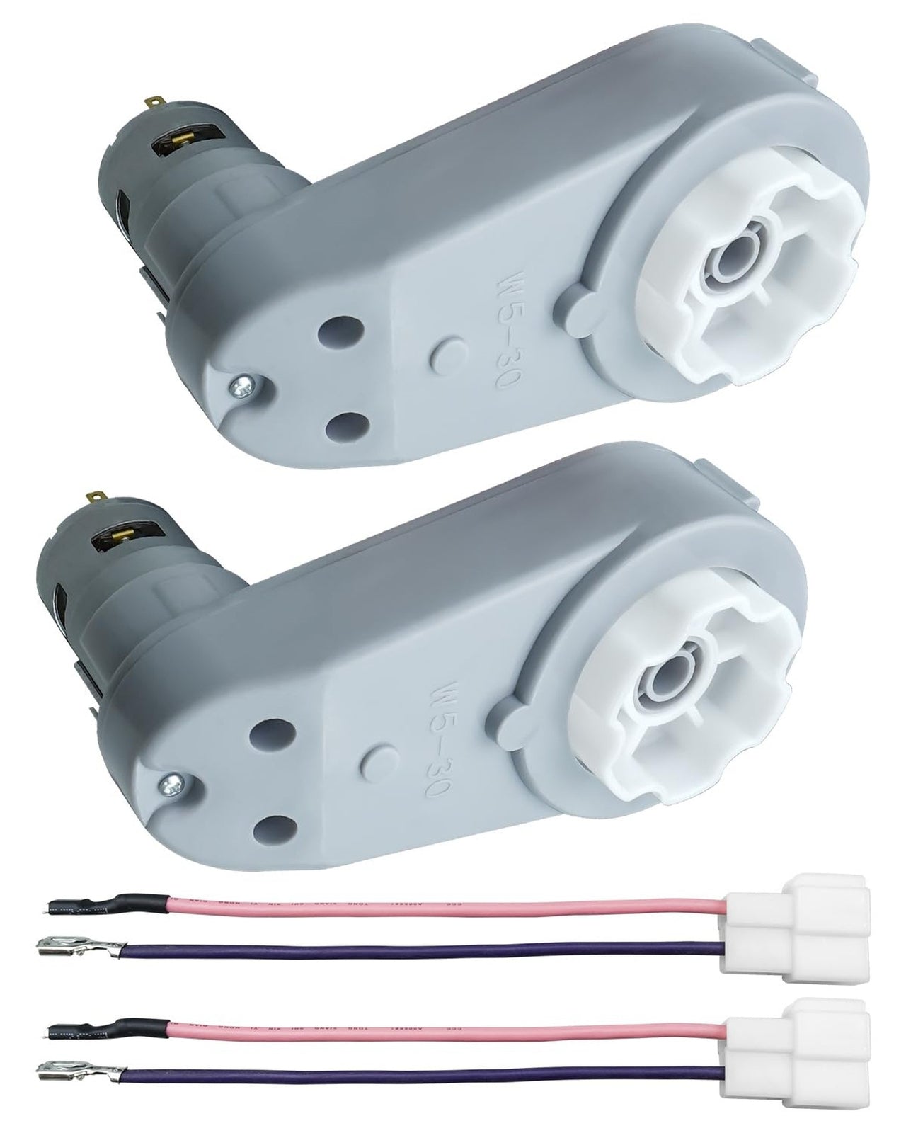 2PCS 18V-24V RS775 Electric Gearbox for Kids Ride-On Car