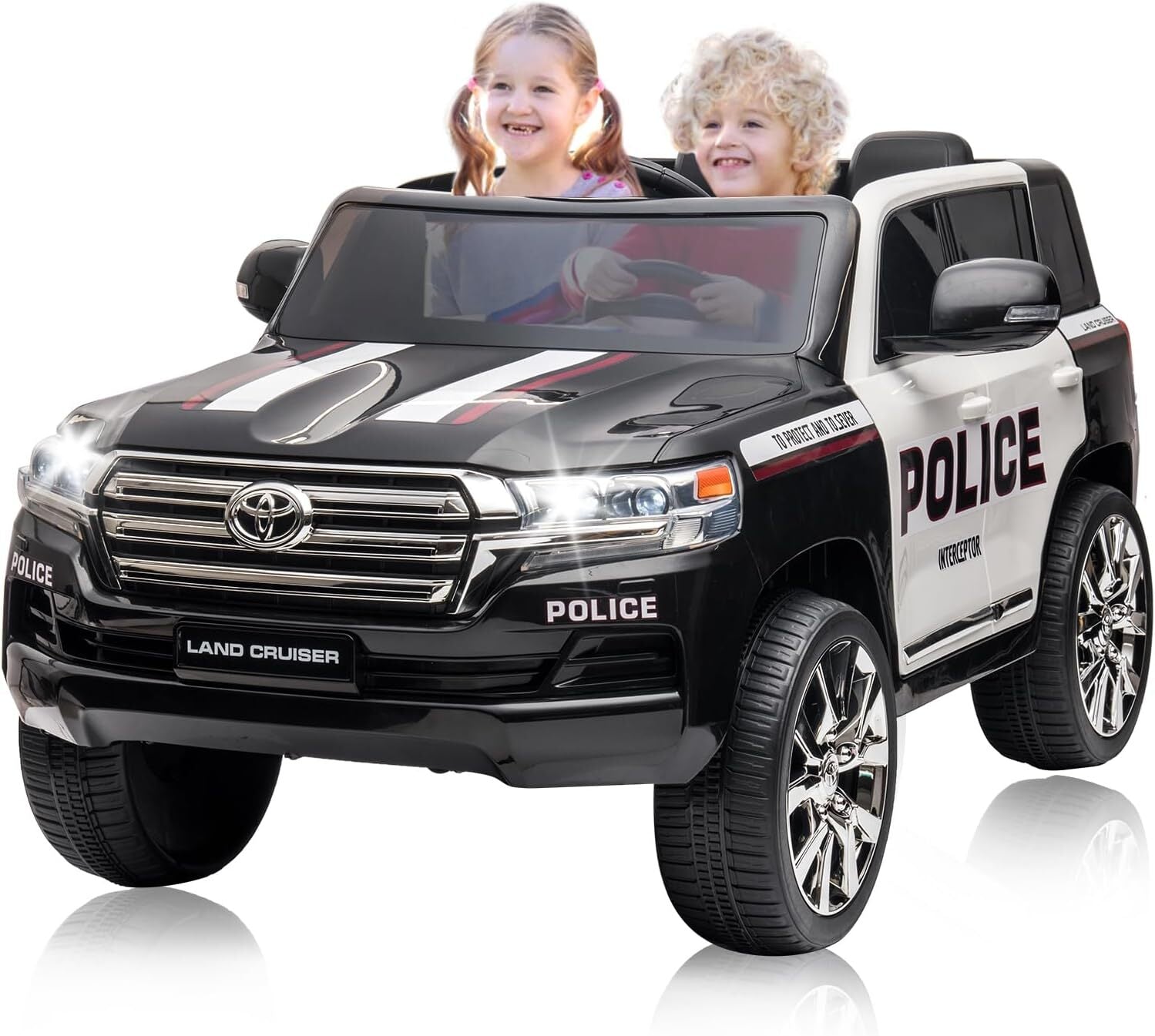 12V Off-Road Electric Ride-On Car for Kids with Remote Control