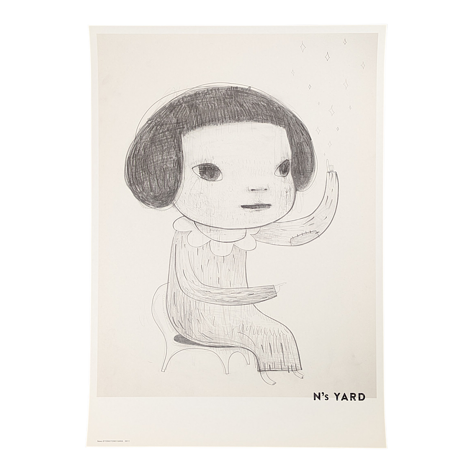 Yoshitomo Nara "News" Print