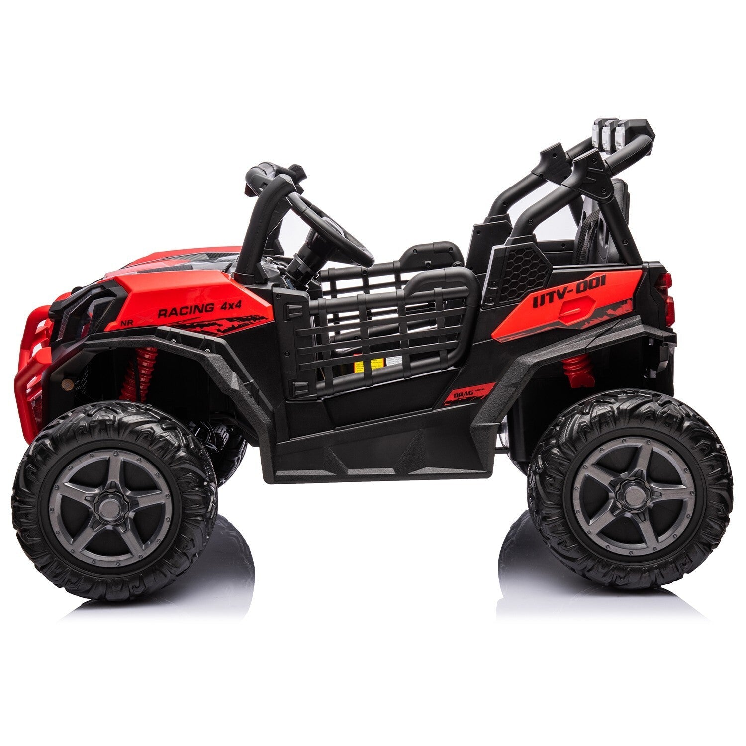 Kids Electric Ride-On UTV Truck 24V with 4WD/2WD and Remote Control Power Wheels