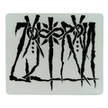 Zoltron (Black on Clear) Sticker