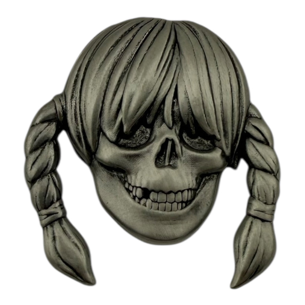 Zoltron "Sue Nami" Sigil Pin - Antique Silver