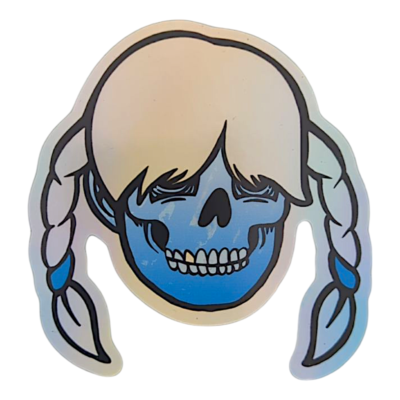 Zoltron Sue Nami's Head (Holographic) Sticker