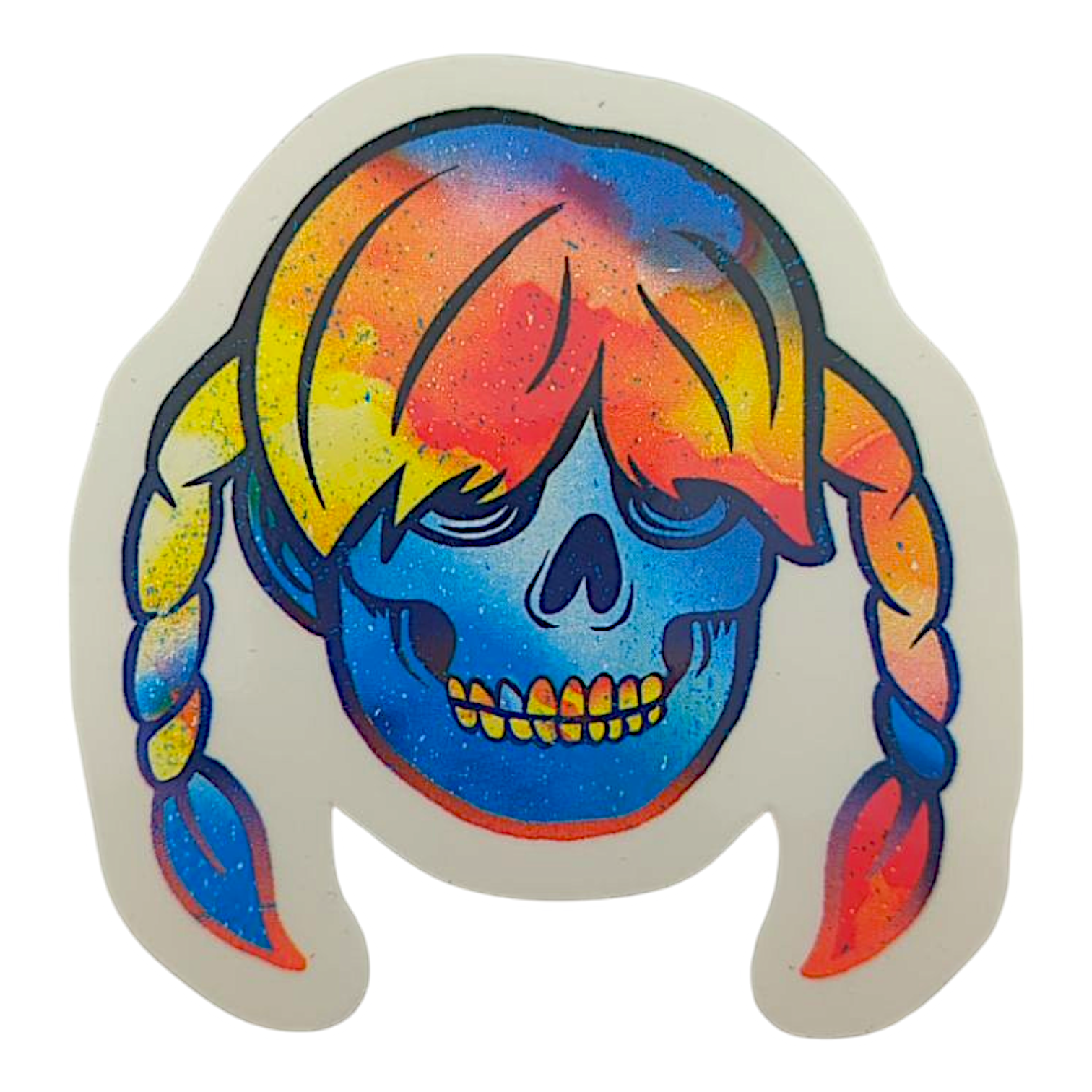 Zoltron Sue Nami's Head Sticker