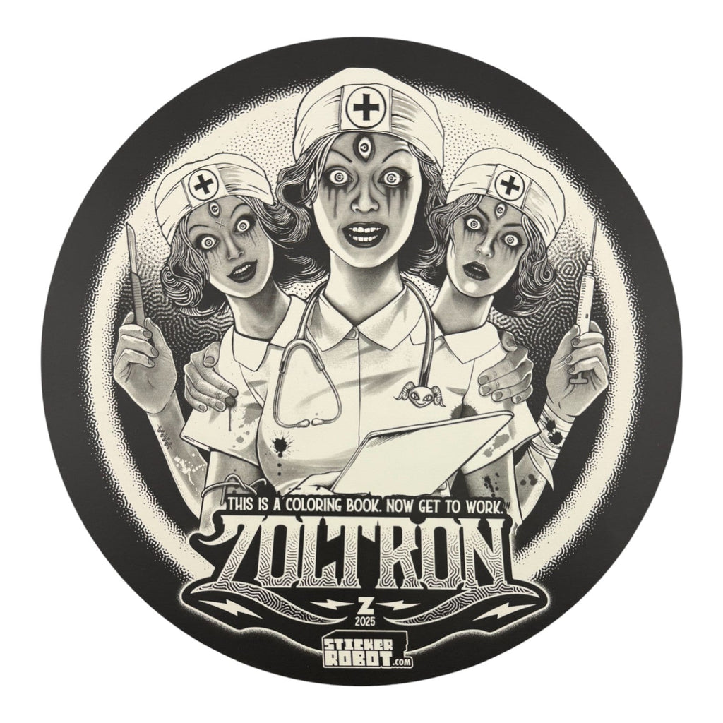 Zoltron Sadistic & Surgical Siren Sticker